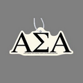 Alpha Sigma Alpha Air Freshener Tag